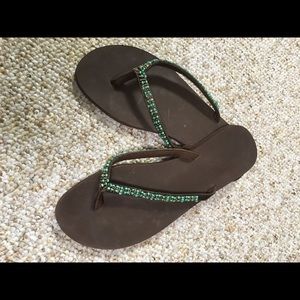 Turquoise Sandles