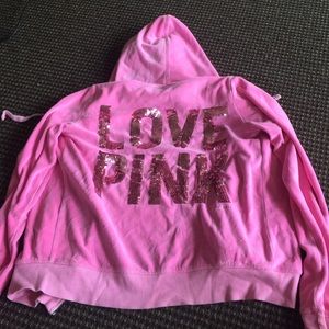 PINK Victoria's Secret Zip-Up Sweatshirt 💞💗💞