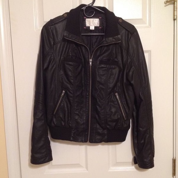 Xhilaration faux leather jacket