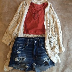 Cream Cardigan