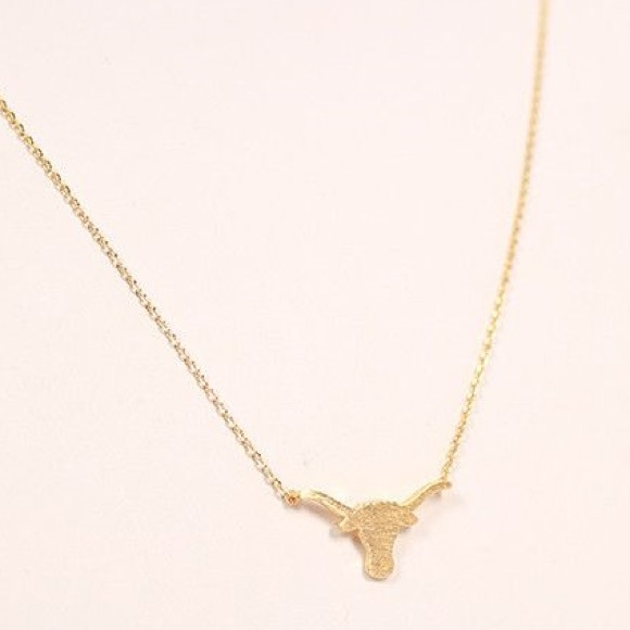 Other Jewelry New Texas Longhorn Dainty Necklace Poshmark