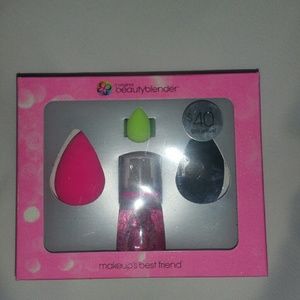 3 pack beauty blender with cleaner