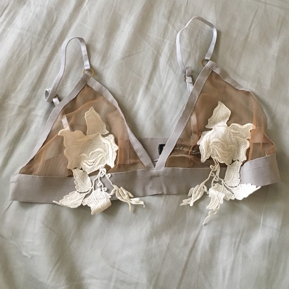 For love and lemons rose bud bra
