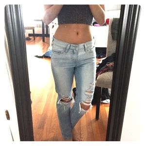 Hollister boyfriend jeans