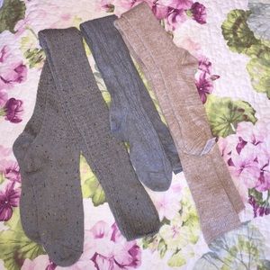Free people knee high socks