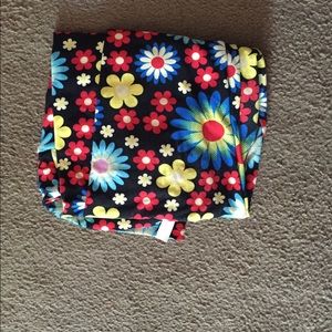 Tc Black floral leggings