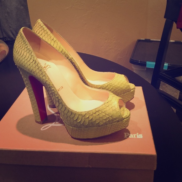 Christian Louboutin Shoes - SALE Christian Louboutin Watersnake Bambou Sz 37.5