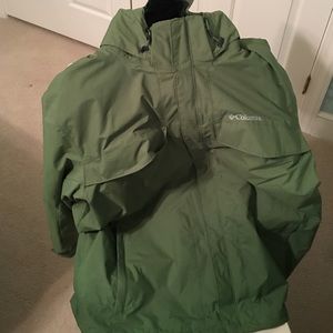 Columbia snow coat with zip out liner