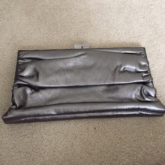 Pewter Colored Clutch