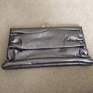 Pewter Colored Clutch
