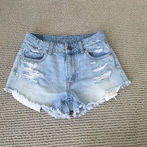 High rise American Eagle shorts
