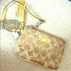 Coach wristlet