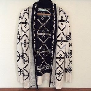 Maurices Aztec Oversized Cardigan