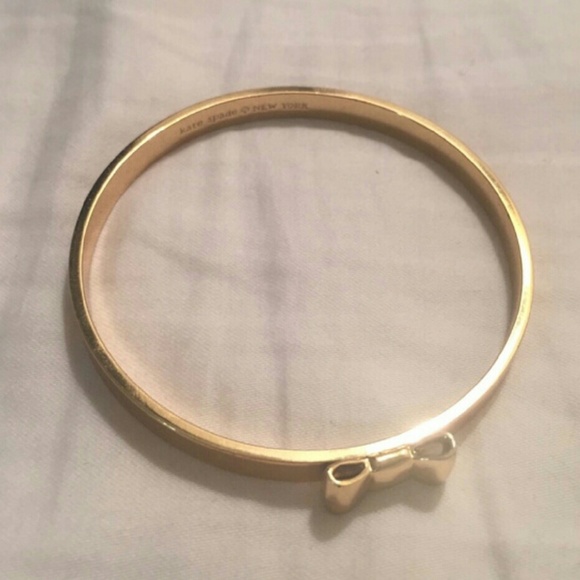 Kate Spade Gold Bracelet w bow