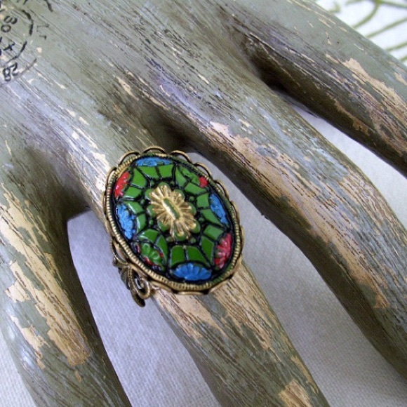 Bohemian Filigree Ring - Picture 1 of 2