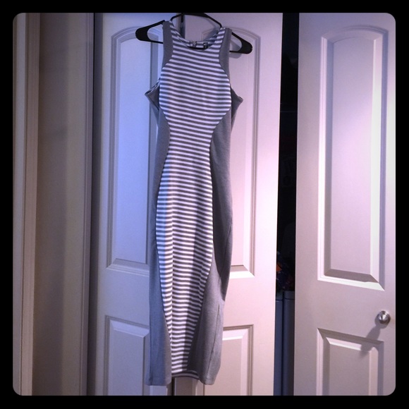 Gray body tight dress - Picture 1 of 1