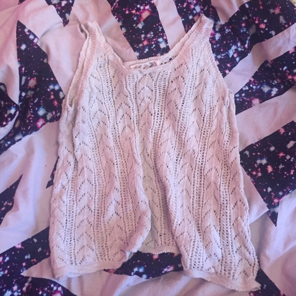 Sweater Tank Top