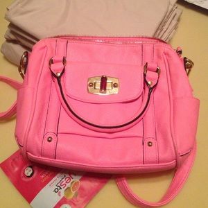 Hot pink purse