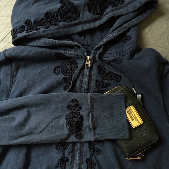 Lucky Brand embroidered hoodie