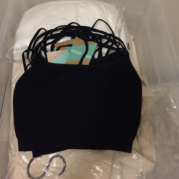 Caged Bralette w Strappy Back - Picture 4 of 4