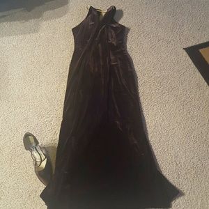 Formal dress and matching shoes