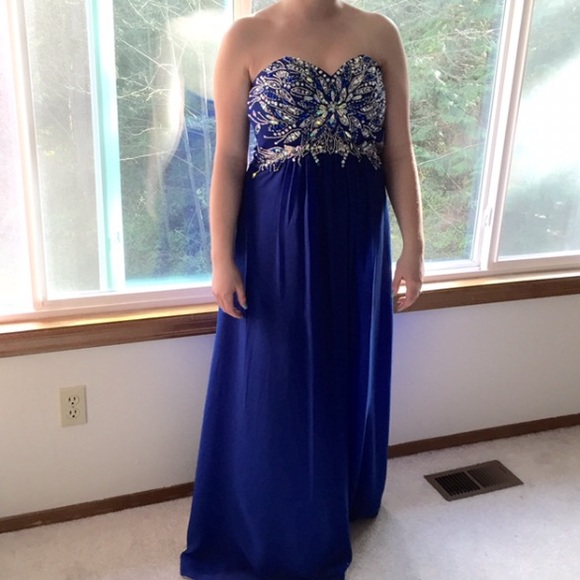David's Bridal Prom Dress - Picture 1 of 3