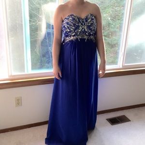 David's Bridal Prom Dress