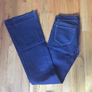 Indigo flares denim by J Brand