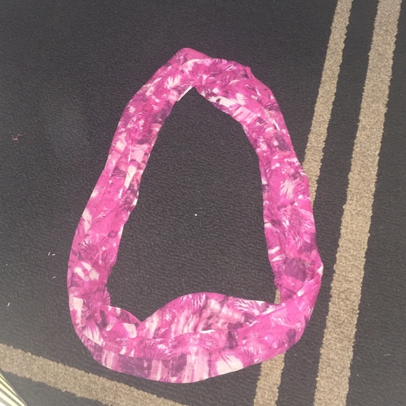 Pink Floral Infinity scarf!!