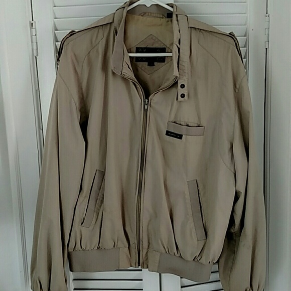 Tan Members Only Jacket