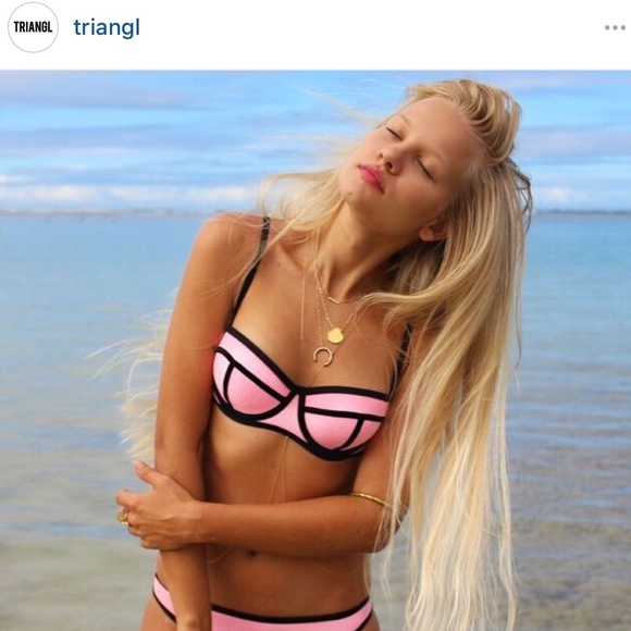 PINK TRIANGL MILLY BIKINI - WORN ONCE