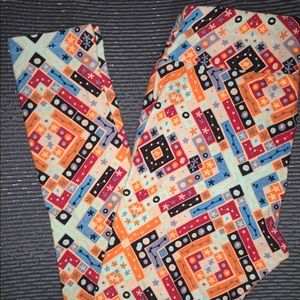 LuLaRoe OS One Size Geometric Leggings