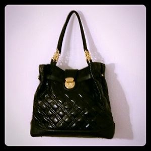 BRAHMIN Quilted TOTE Luxe Lge Authentic