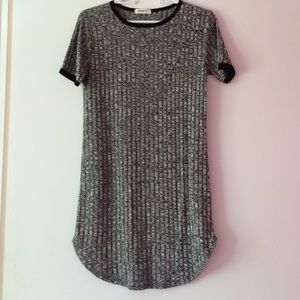 Gray tshirt dress