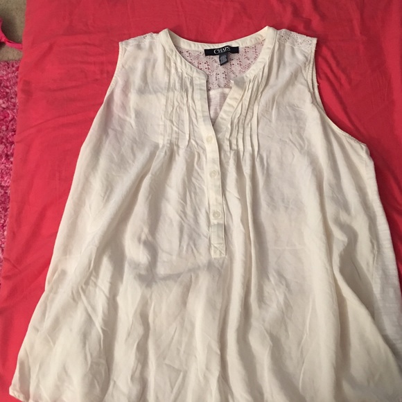 Chaps white tank