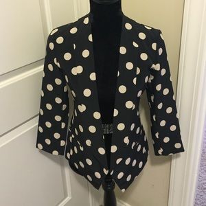 Corey Lynn Calter Polka Dot Blazer!