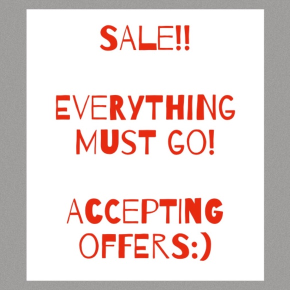 Closet Sale!