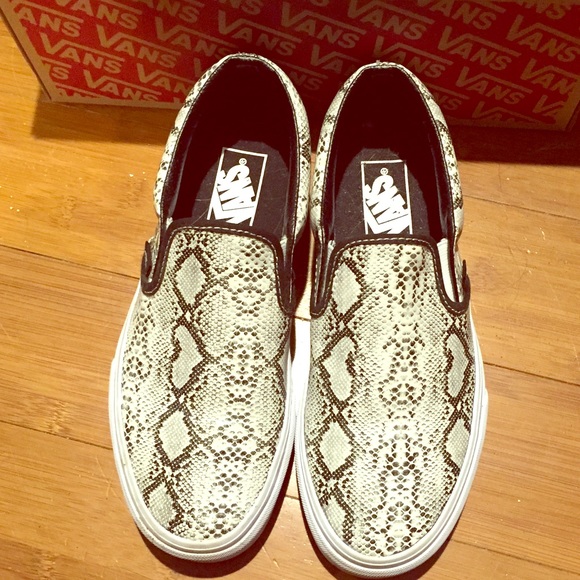Snakeskin Vans