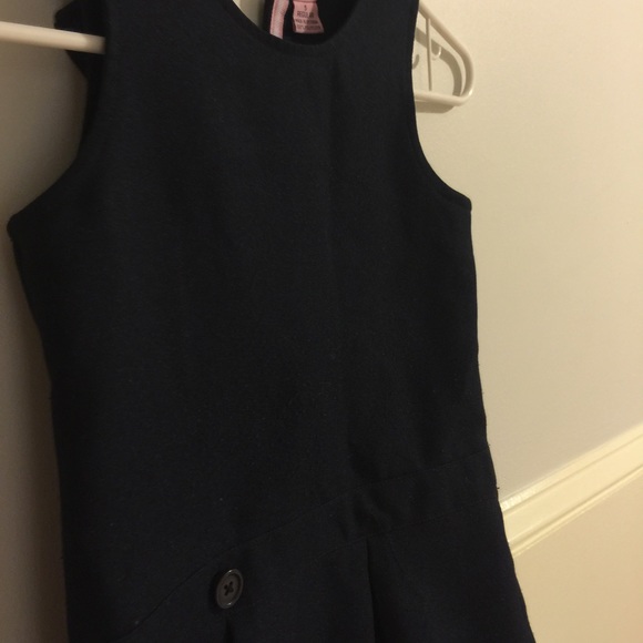 IZOD GIRLS navy peplum top - Picture 2 of 4