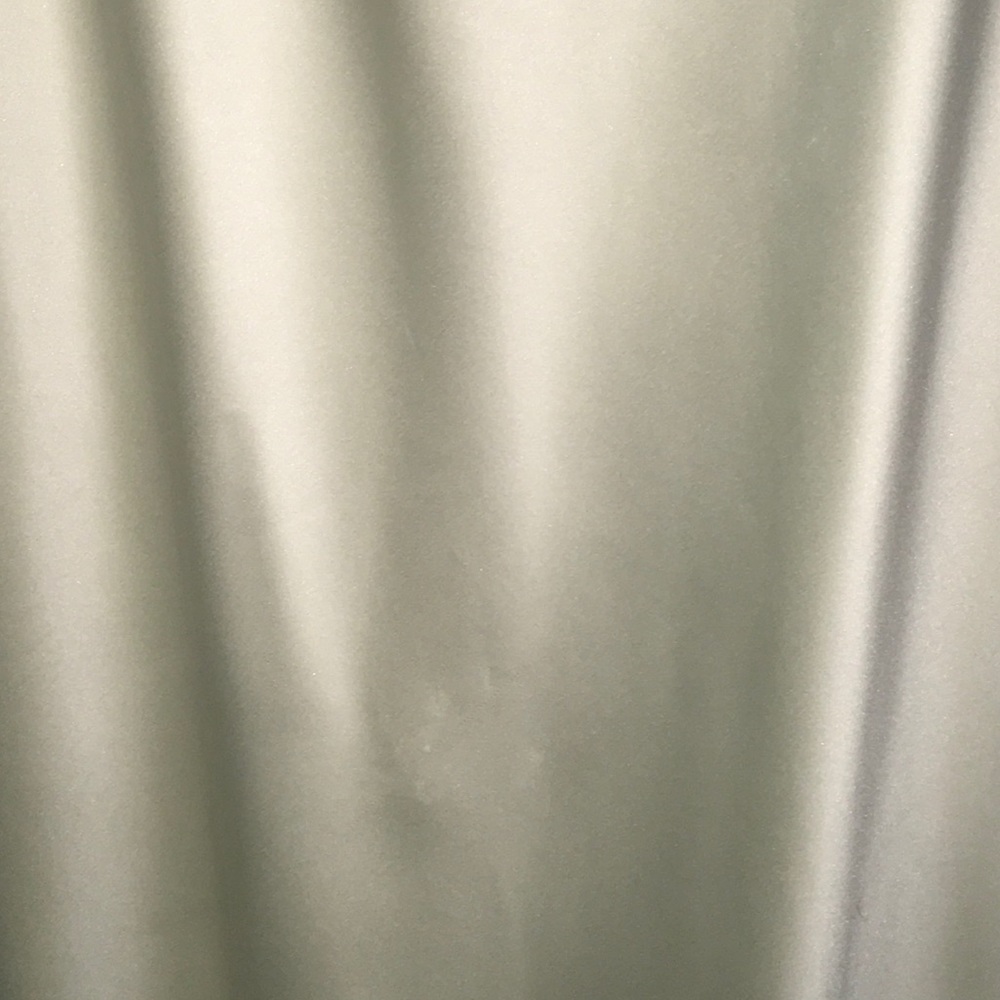 ABS ivory/mint satin gown for TALL gals w/heels! - Picture 7 of 8
