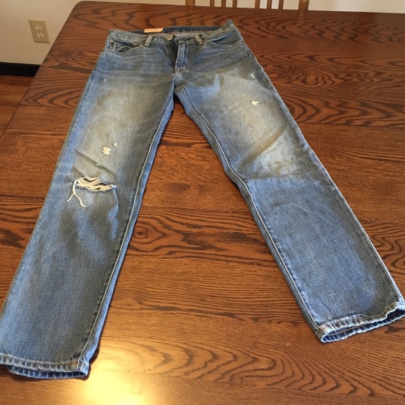 High Rise Boyfriend Jeans