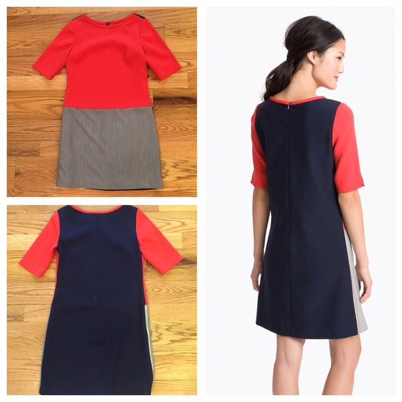 Colorblock shift dress Colorblock shift dress