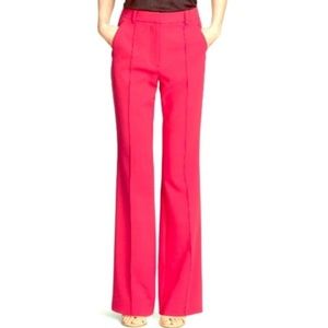 H&M TREND coral pink wide leg pants 70s trend