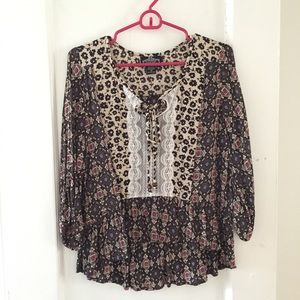 Patterned Blouse