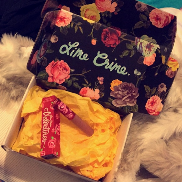 Lime crime matte liquid lipgloss faded