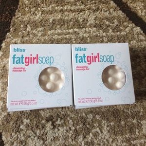 bliss fat girl soap stimulating massage bar