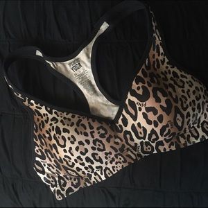 victoria's secret pink push up yoga sports bra