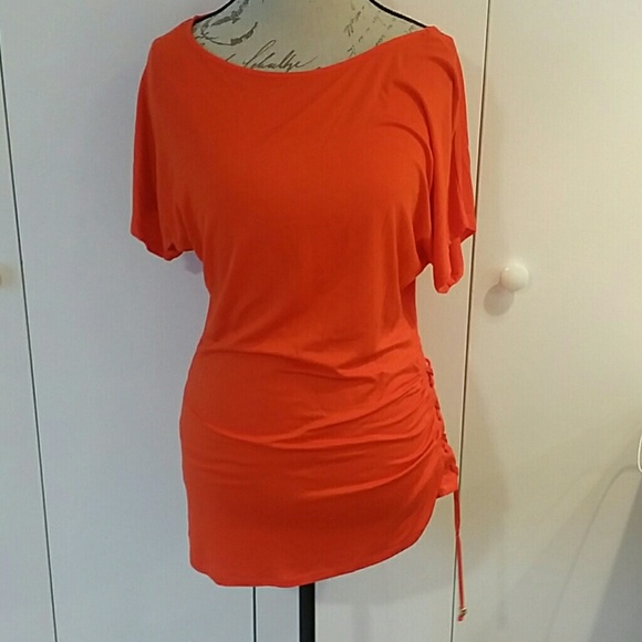 Bold Orange Michael Kors top. 1 left small