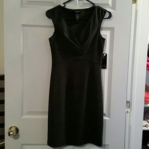 Gray pencil fit Dress