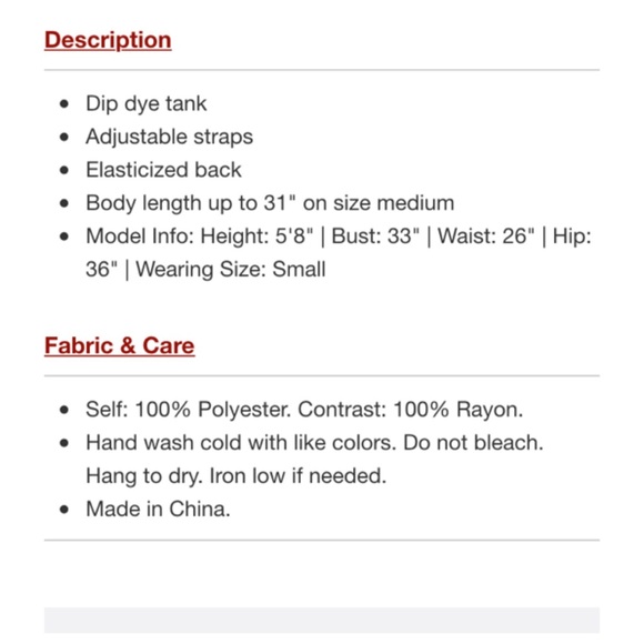 Tie and dye tank top - Picture 4 of 4